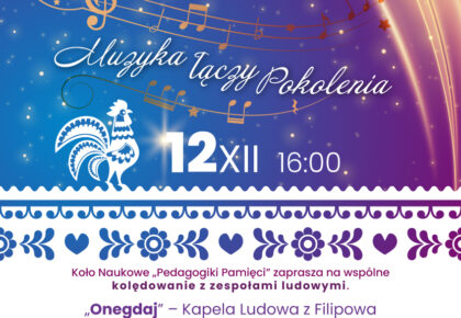 Muzyka łączy pokolenia – wspólne kolędowanie w Suwałkach