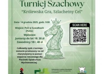 Szachowy turniej charytatywny w Suwałkach