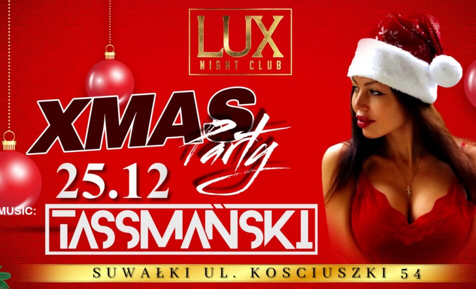 Tassmański zagra świąteczną imprezę w Lux Night Club w Suwałkach