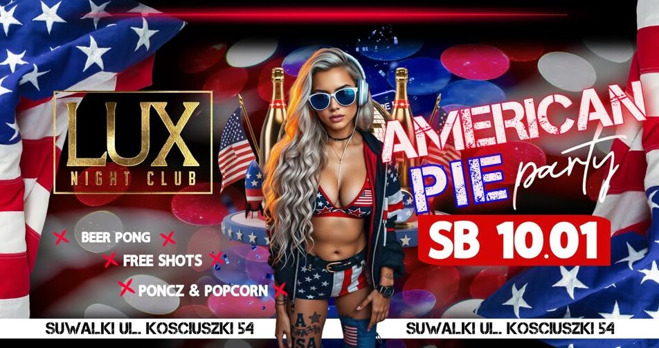 plakat promujący imprezę American Pie vol.2 z turniejem beer ponga