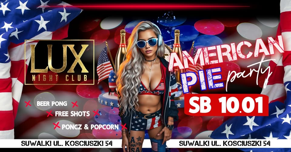 plakat promujący imprezę American Pie vol.2 z turniejem beer ponga