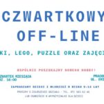 Dzieci szyjące zakładki do książek podczas warsztatów w bibliotece