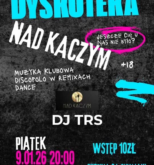 DJ TRS wystąpi podczas dyskoteki nad Kaczym w Suwałkach