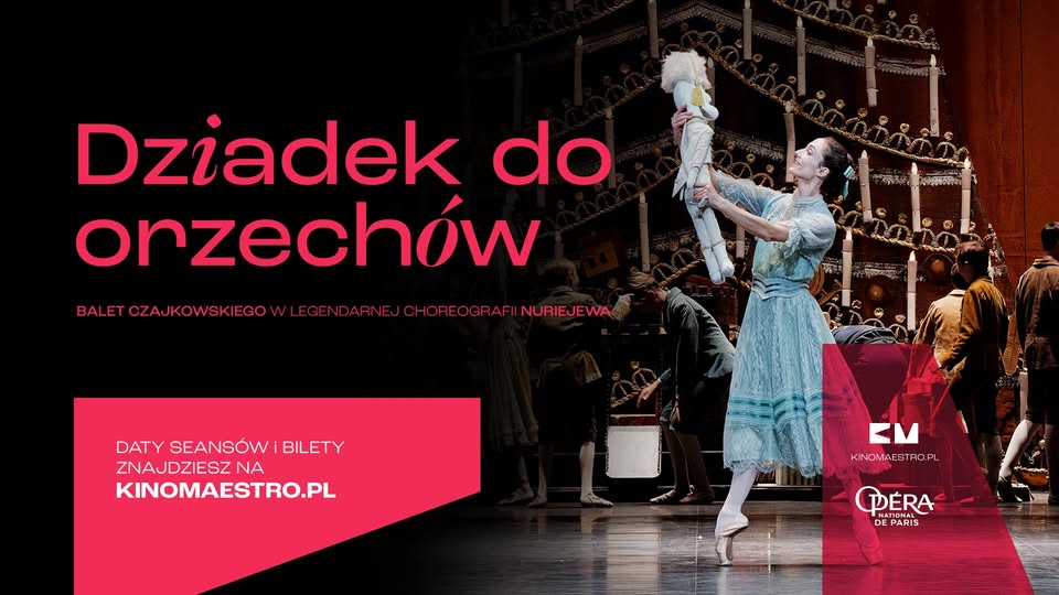 Scena baletowa z przedstawienia Dziadek do orzechów