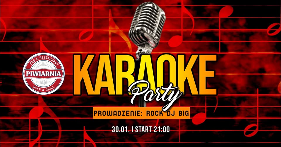 mikrofon na tle kolorowych świateł scenicznych