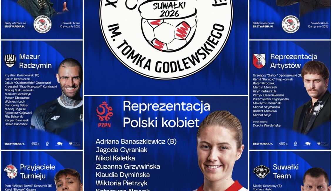 Najstarsza piłkarska impreza charytatywna w Polsce w Suwałkach mikolajkowy turniej im tomka godlewskiego