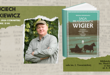 Spotkanie autorskie z Wojciechem Misiukiewiczem w Suwałkach
