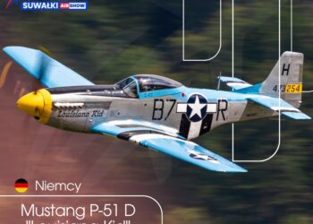 Mustang P-51 D "Louisiana Kid" pierwszą gwiazdą Suwałki Air Show 2026 Mustang P-51 D "Louisiana Kid" pierwszą gwiazdą Suwałki Air Show 2026
