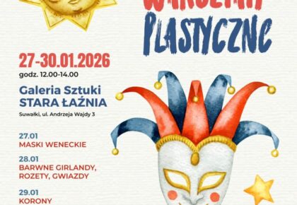 Rodzinne warsztaty plastyczne w Galerii Sztuki Stara Łaźnia Rodzinne warsztaty plastyczne w Galerii Sztuki Stara Łaźnia