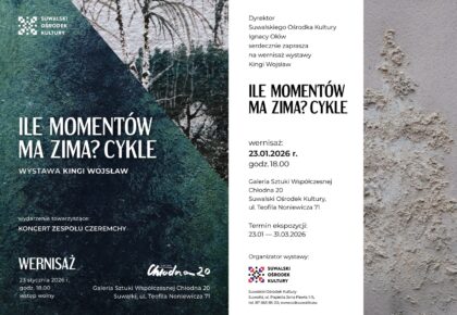 Wernisaż wystawy malarstwa Kingi Wojsław w Suwałkach