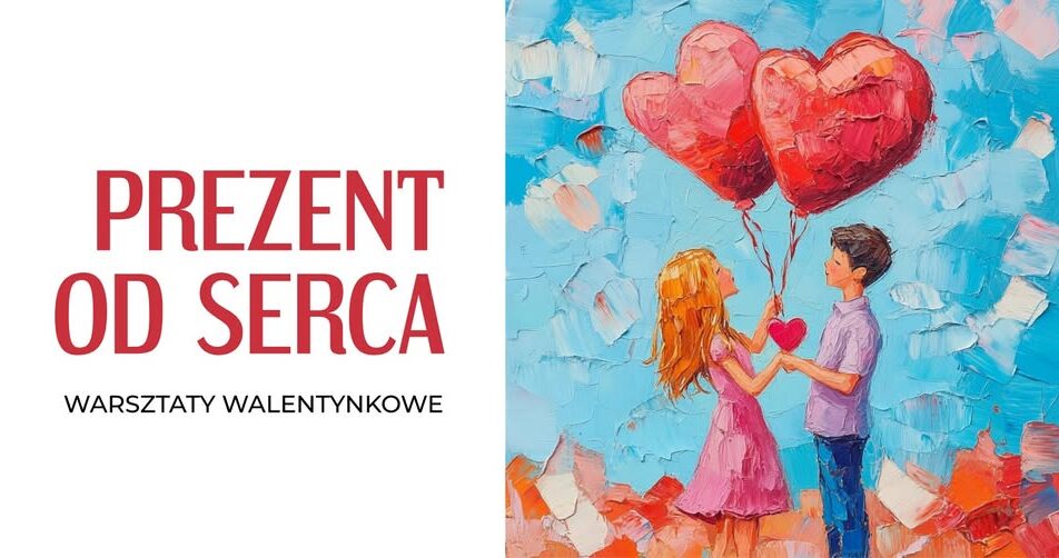 plakat warsztatów walentynkowych w Suwalskim Ośrodku Kultury