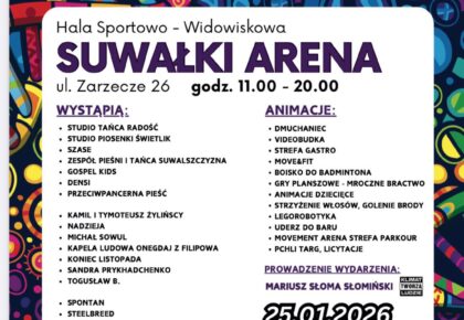 Wielka Orkiestra Świątecznej Pomocy w Suwałkach wosp suwalki 2026