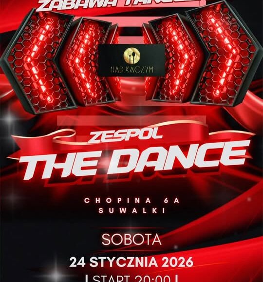 Zabawa taneczna nad Kaczym – The Dance Zespół The Dance na scenie podczas występu