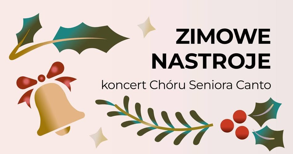 Chór Seniora Canto występujący podczas koncertu zimowego