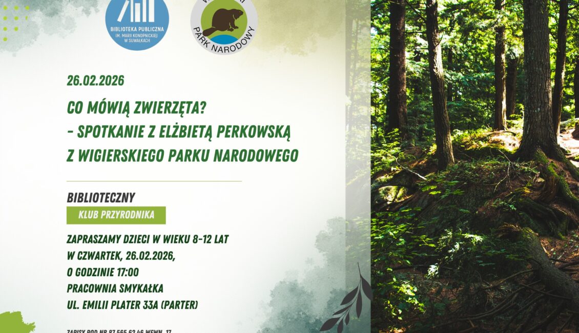 Elżbieta Perkowska prowadzi spotkanie dla dzieci w bibliotece