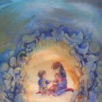 Marta Taraszkiewicz czytająca bajkę dzieciom