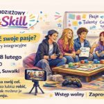 Młodzież uczestnicząca w spotkaniu w klubie.