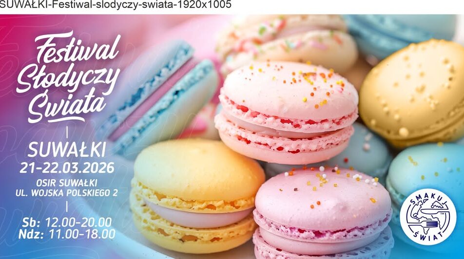 Stoisko z różnymi rodzajami słodyczy na festiwalu.