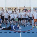 pokaz badmintona dla uczniow szkoly podstawowej nr 4 w suwalkach