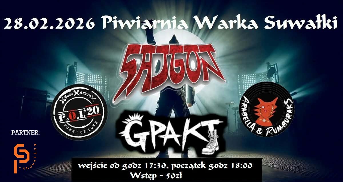 Koncert zespołu GPakt w Suwałkach – nowy etap działalności i punkowa energia