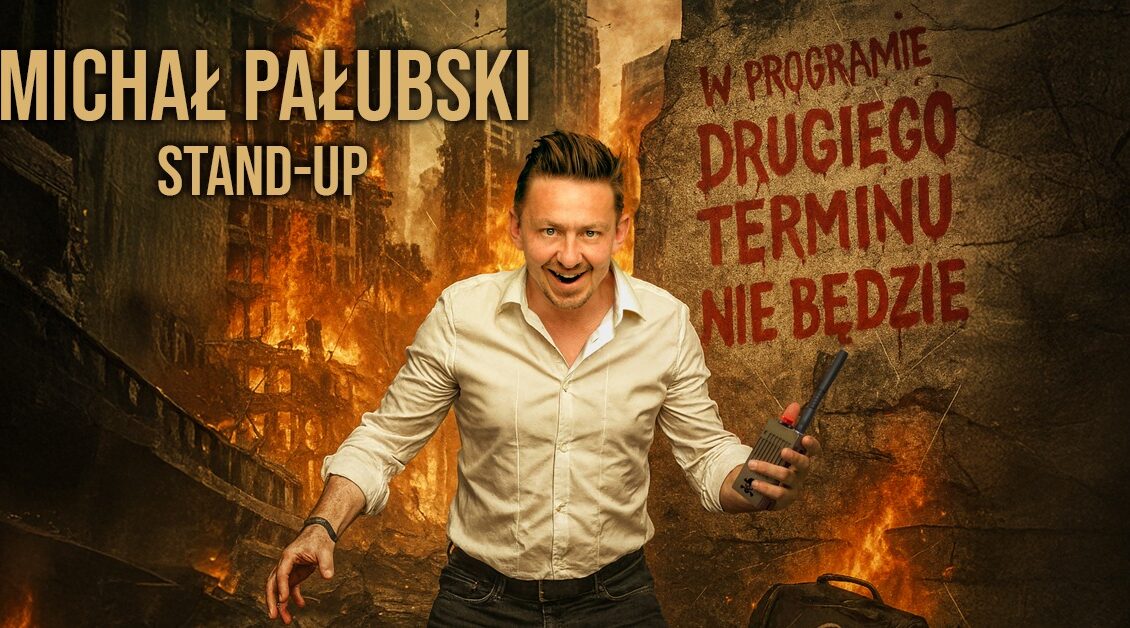 Michał Pałubski z nowym programem stand-up w Suwałkach