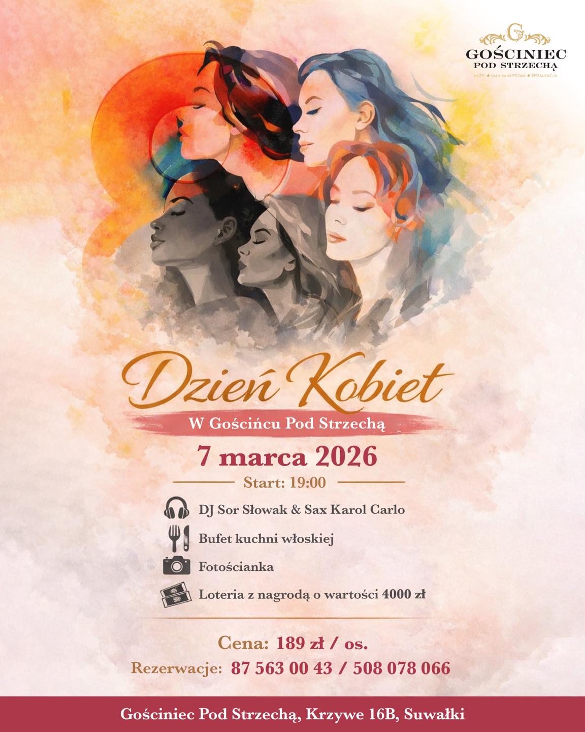 Dzień Kobiet w Gościńcu pod Strzechą – wieczór pełen atrakcji
