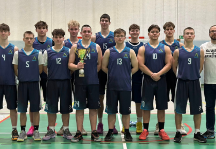 zespol szkol technicznych zwyciezca mistrzostw suwalk szkol ponadpodstawowych w koszykowce