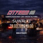 Uczestnicy samochodowej gry orientacyjnej CityRaid.