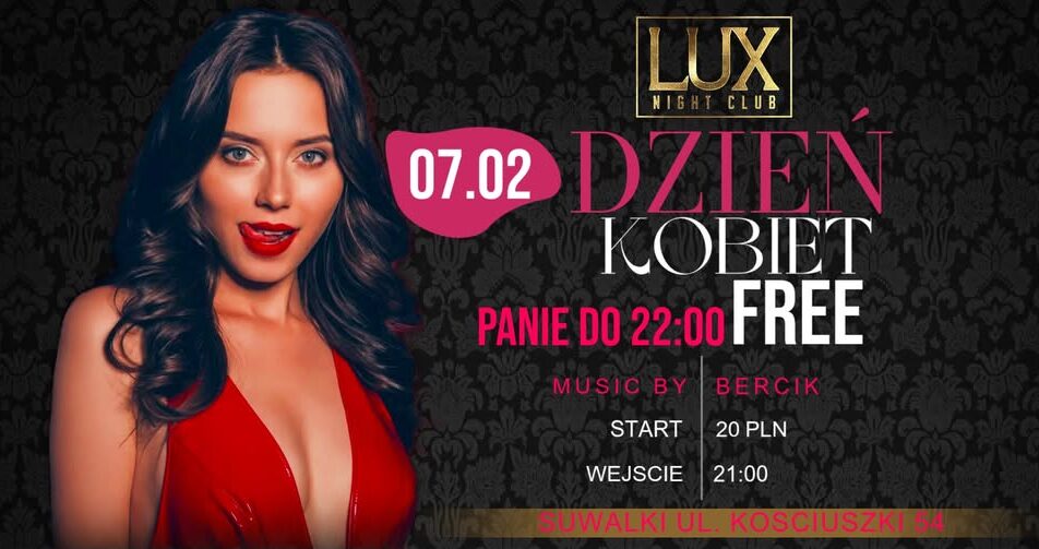 Klub nocny Lux podczas imprezy z okazji Dnia Kobiet.