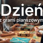 Dzień z grami planszowymi Osoby grające w gry planszowe przy stole