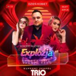 Scena koncertowa z zespołem Explozja podczas wydarzenia Dnia Kobiet.