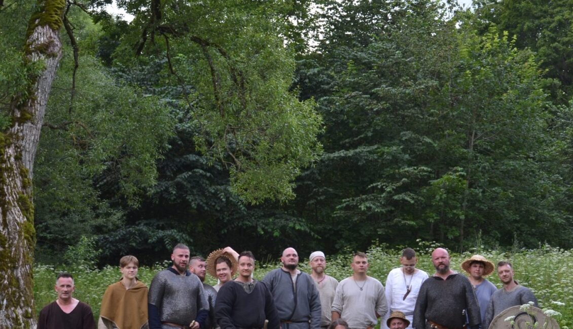 Widok na jezioro Hańcza, miejsce festiwalu historycznego.