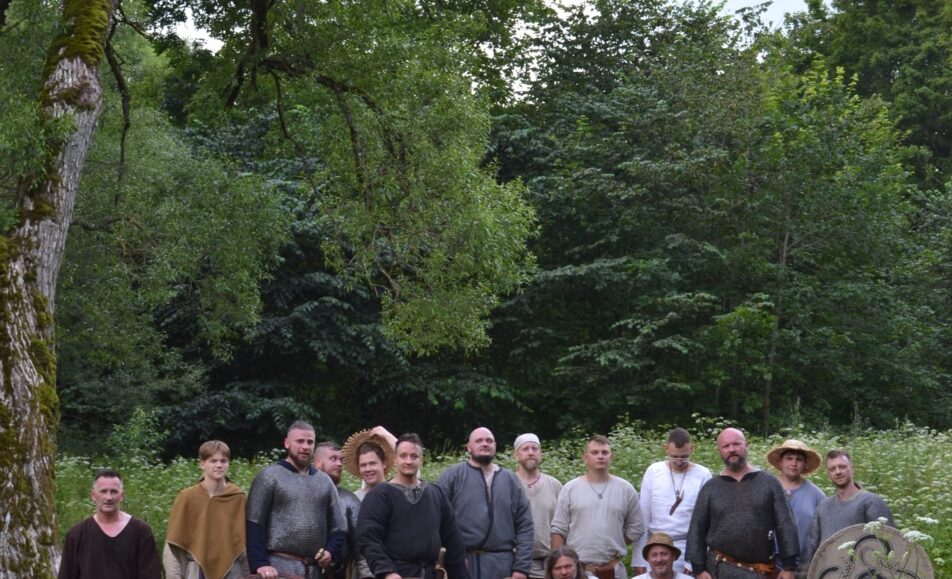 Widok na jezioro Hańcza, miejsce festiwalu historycznego.