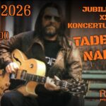 Jubileuszowy koncert pamięci Tadeusza Nalepy Muzycy podczas koncertu, gitara na pierwszym planie.