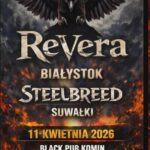 Koncert ReVera z zespołem Steelbreed w Suwałkach Zespół ReVera występujący na scenie