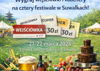 Konkurs: wygraj wejściówki i vouchery na cztery festiwale w Suwałkach Konkurs: wygraj wejściówki i vouchery na cztery festiwale w Suwałkach
