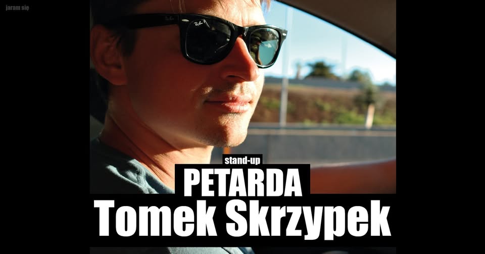 Stand-up: Tomek Skrzypek: 'PETARDA' Tomek Skrzypek podczas występu stand-upowego