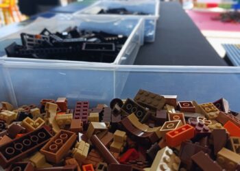 Wielkanocne budowanie z klocków w Suwałki Plaza suwalki plaza wystawa lego 2026 6