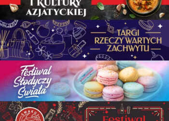 Cztery festiwale w Suwałkach: kuchnia i kultura azjatycka, słodycze świata, piwo wino i nalewki oraz targi rzeczy wartych zachwytu