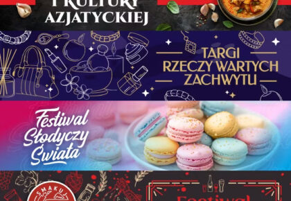 Cztery festiwale w Suwałkach: kuchnia i kultura azjatycka, słodycze świata, piwo wino i nalewki oraz targi rzeczy wartych zachwytu Cztery festiwale w Suwałkach: kuchnia i kultura azjatycka, słodycze świata, piwo wino i nalewki oraz targi rzeczy wartych zachwytu