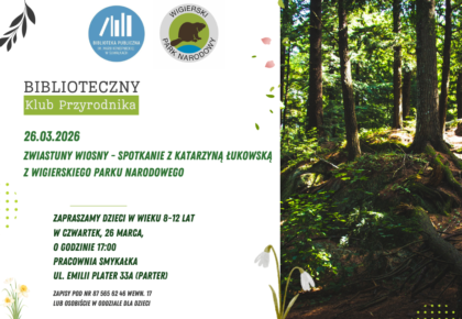 Zwiastuny wiosny spotkanie z Katarzyną Łukowską z WPN Zwiastuny wiosny spotkanie z Katarzyną Łukowską z WPN