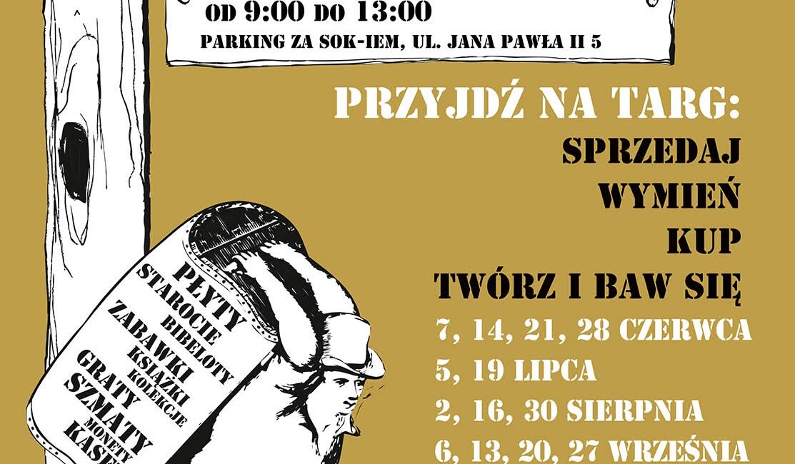 Pchli Targ w Suwałkach 2026. Kolejna edycja miejskiego kiermaszu