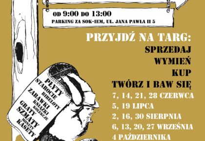 Pchli Targ w Suwałkach 2026. Kolejna edycja miejskiego kiermaszu Pchli Targ w Suwałkach 2026. Kolejna edycja miejskiego kiermaszu