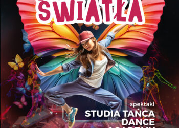Motyle w sieci światła. Spektakl Studia Tańca Dance Academy w Suwałkach