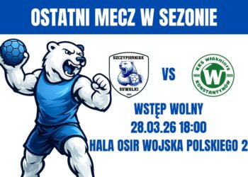 Ostatni mecz ligowy sezonu KS Szczypiorniak Niedźwiedzie Suwałki