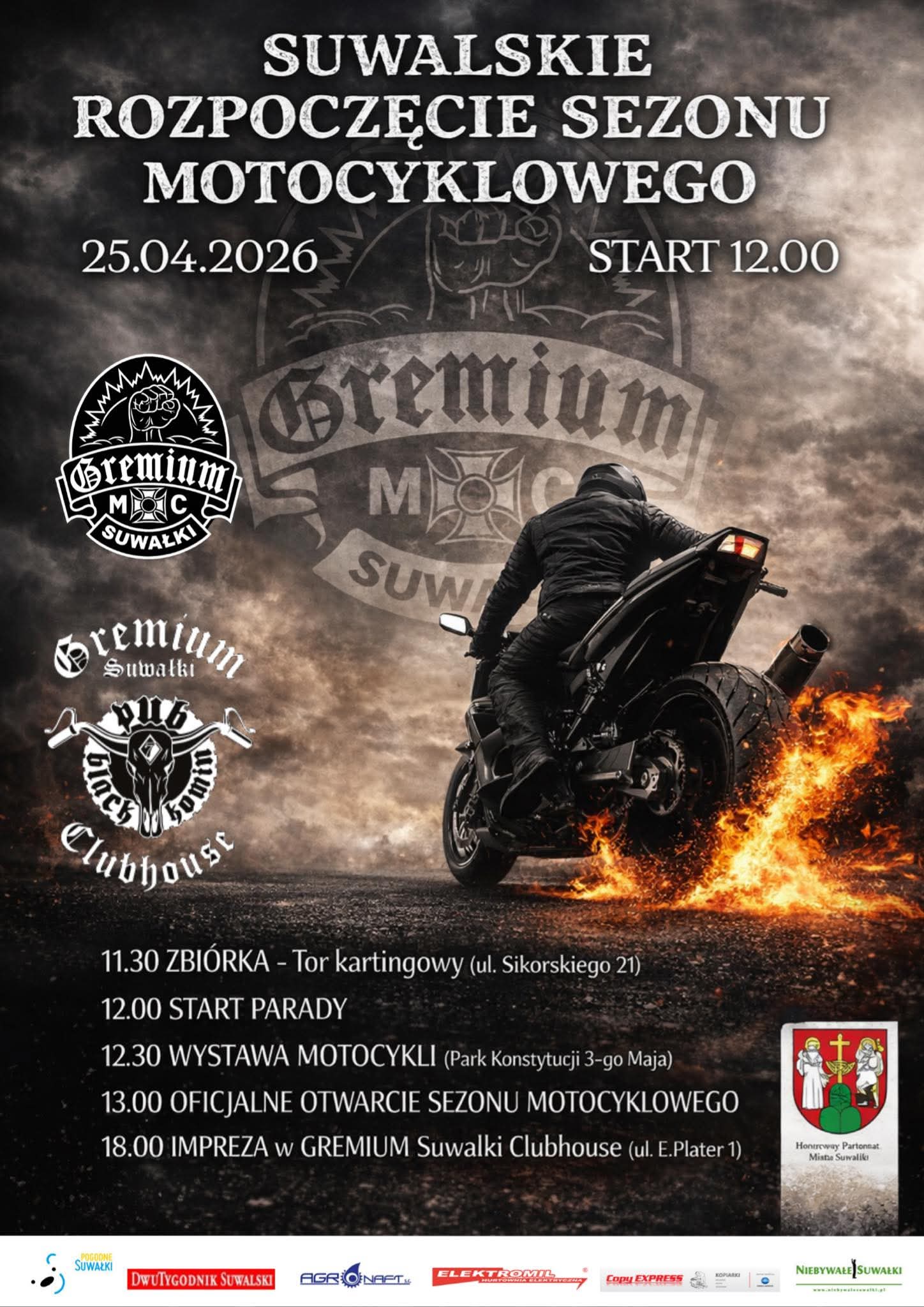Suwalskie Rozpoczęcie Sezonu Motocyklowego 2026