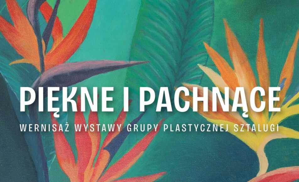 Prace malarskie na wystawie Grupy Plastycznej Sztalugi