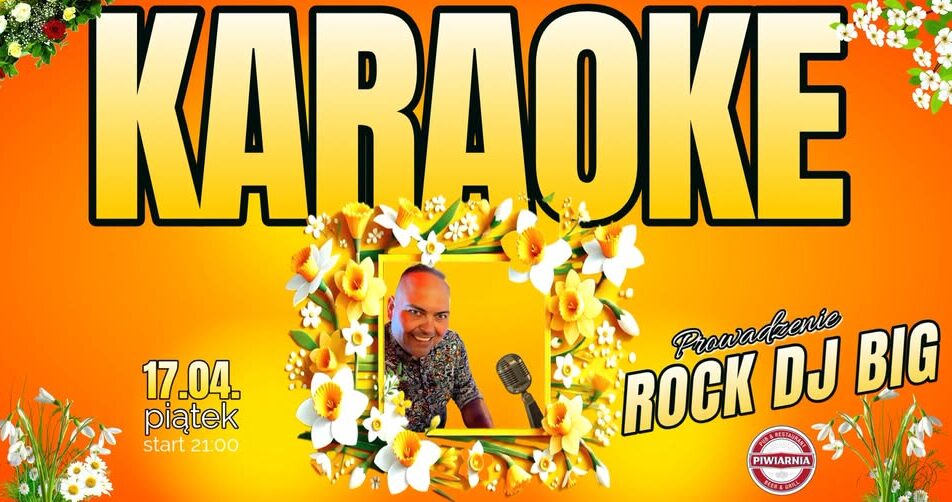 Karaoke prowadzone przez Rock DJ Big w Piwiarni