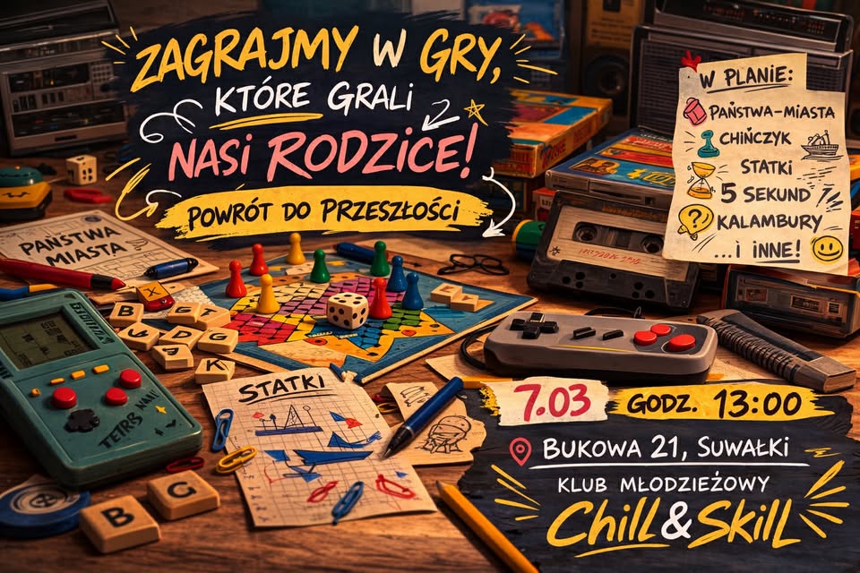 Zagrajmy w tradycyjne gry Tradycyjne gry planszowe i towarzyskie