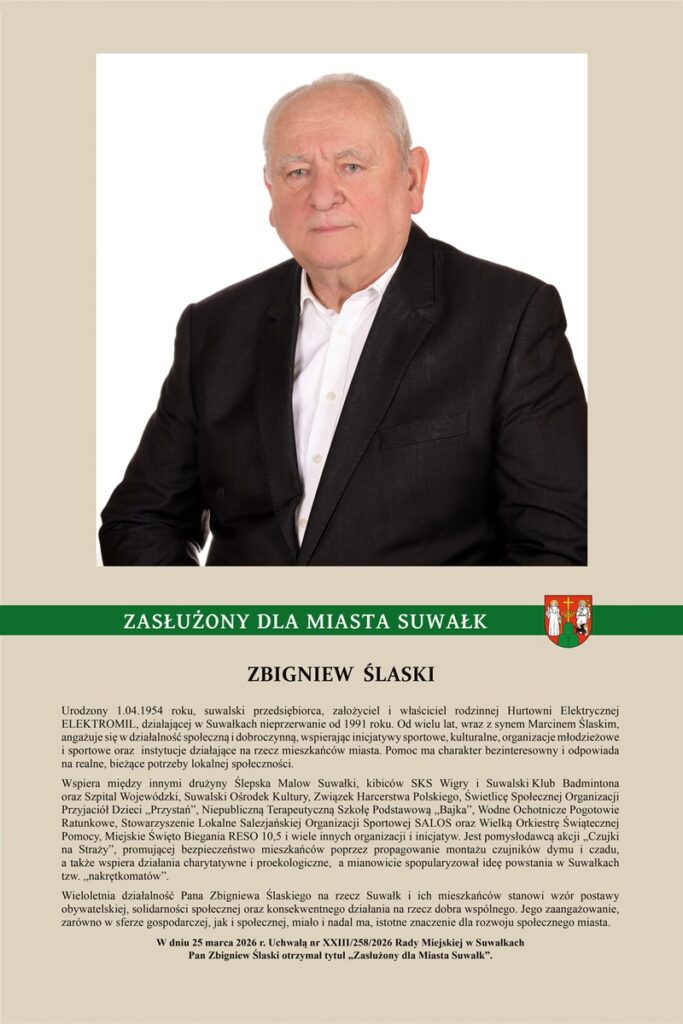 zbigniew slaski suwalki